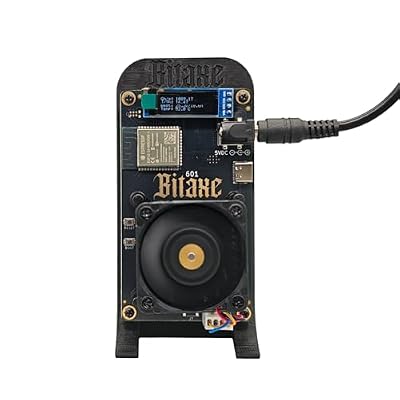 Black Stand BitAxe 601 Gamma BM1370 Asic Chip Upto 1.2Th/S Open-Source Design Bitcoin Solo Miner Lottery Miner with Power Supply Quiet Miner