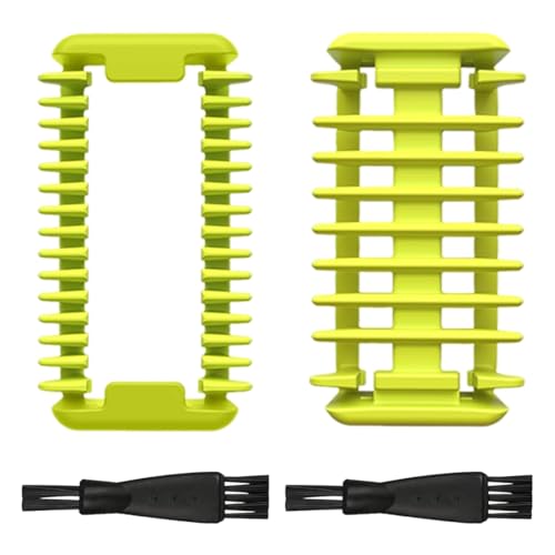 PRAOFRT Juego de 4 cabezales de corte para Philips One Blade, cabezales para cortapelos faciales, Skin Guard y Body Comb Kit para cuchillas Philips One Blade, accesorios para recortadora de barba