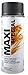 MAXI COLOR - Vernice spray resistente al calore, per forno, stufa, 400 ml, resistente alle alte temperature fino a 800 °C, nero opaco