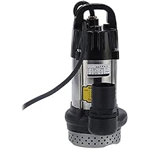 24V DC Submersible Pump, Brushless Submersible Well Pump, Stainless Steel, 7-11m, for Ponds, Water Gardens, Farms