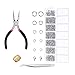 Produktbild Hellery 7 Grids Craft DIY Schmuck Perlen Machen Repair Tools Kit Zangen Jump Ring Starter