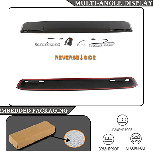 Mcarcar Kit G Class Carbon Fiber Front Roof Spoiler For Mercedes-Benz G Class W463 Wagon G500 G550 G55 G63 G65 Amg 2019Up Roof Window Spoiler Wing Factory Outlet #TOP6