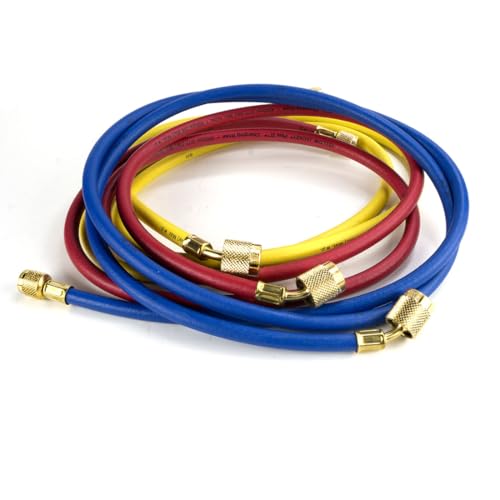 Yellow Jacket GIDDS-484200 Seal Right Charging Hoses 5 3 Pack - 484200