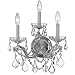 Crystorama Maria Theresa 3 Light Spectra Crystal Chrome Sconce - 14