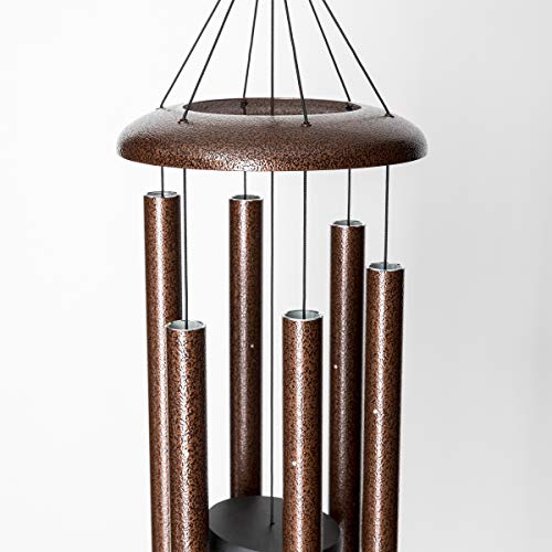 Qmt 36" Corinthian Bells Windchime - Copper Vein #TOP2
