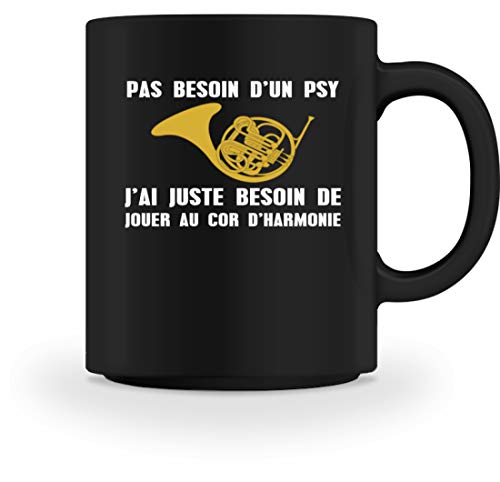 Chorchester Idéal Pour Tous Les Joueurs de Cor - Tasse à café -M-noir Cover