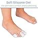 ViveSole Soft Gel Toe Protectors for Men & Women- Toe Caps for Foot Pain Relief - Flexible Cushion Sleeves for for Blisters, Ingrown Toenails, Hammer Toes, Corns, Calluses, Blisters (Variety Pack)