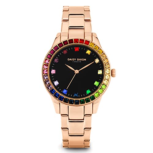 Daisy Dixon Analog Rose Gold Dial Womens Watch-D DD096BRG (B07W8Q42QW) Amazon Price History, Amazon Price Tracker