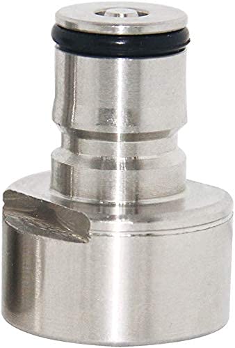 Namvo Edelstahl-Fasskupplungsadapter Sankey to Ball Lock Schnellkupplungs-Umrüstsatz für das Brauen zu Hause