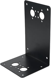 L Shape Diesel Heater Wall Mounting Bracket Parking Heater Table Mount Plate Vertical Mount Stand for Eberspacher for Webasto RV Motorhome Camper Auxiliary Heater, for Chinese Diesel Heater