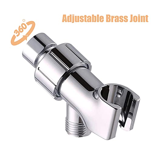 Handheld Showerheads, 6 Setting Adjustable High-Pressure Handheld Shower For Bathroom Head Shower Spray With 4.9Ft Hose Adjustable Bracket #TOP7
