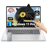 HP 17.3" Touchscreen Laptop for Business and Students • AMD Ryzen 5 7430U(12-Thread) • 17.3" HD+ Anti-Glare Display • Wi-Fi 6 • Backlit KB • Win 11 Pro • w/AI Voice Recorder • 32 GB RAM • 1TB SSD