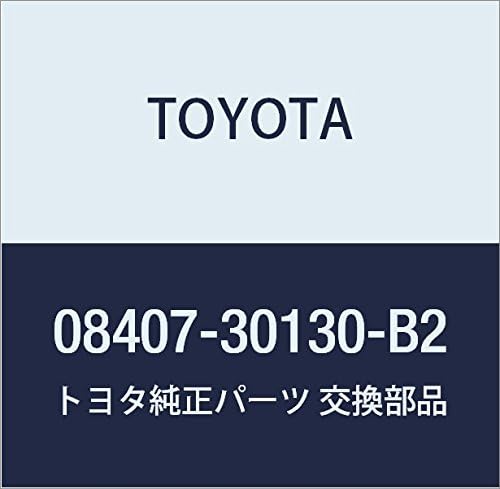 TOYOTA (toyota) Genuine Parts nanba-hure-muhuronto・riyasetto Part No 08407 – 30130 – B2