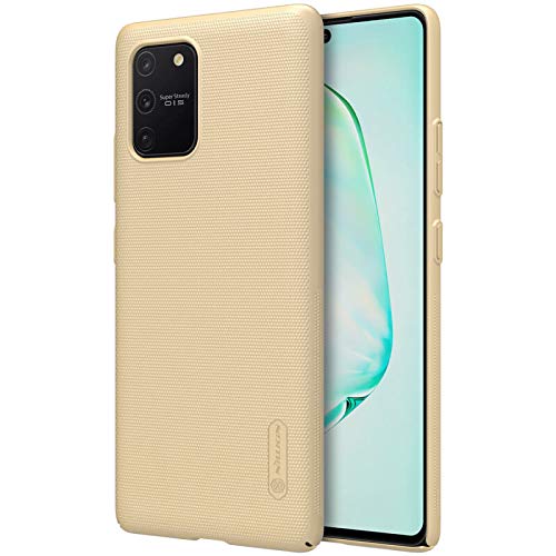 Samsung Galaxy S10 Lite (2020) Case Cover Original Nillkin Super Frosted Shield Matte Cover Case for Samsung Galaxy S10 Lite (2020) By Nice.Store.UAE (GOLD)
