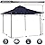 ABCCANOPY Gazebos for Patios 10x12 - Outdoor Steel Frame Gazebo for Lawn Backyard Garden Deck (Navy Blue)