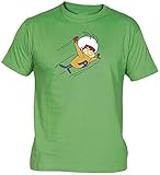 Desconocido Camiseta Hormiga Atómica Adulto/niño EGB ochenteras 80´s Retro (XXL, Verde)