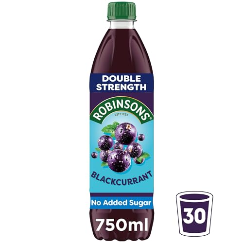 Robinsons Fruit Squash - Low Calorie - Double Strength - Blackcurrant 750ml (Pack of 2) - Image 2