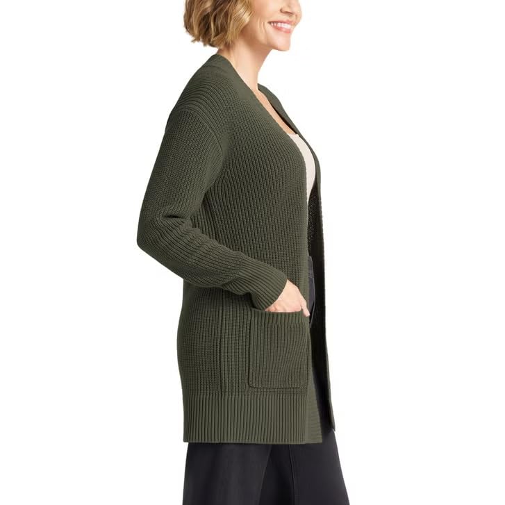 Image of Max & Mia Women's Open-Front Cardigan - Casual Sweaters for Women's with Pocket