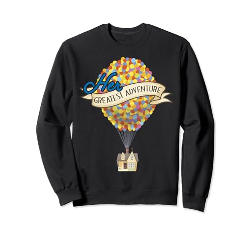 Sweat Disney Up Her Greatest Adventure en polaire col rond