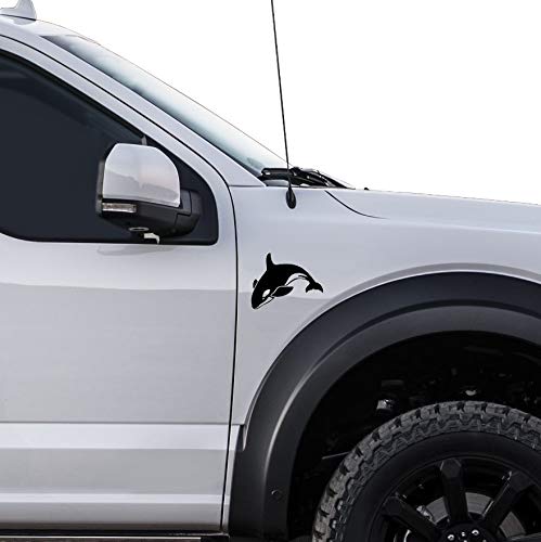Orca Whale Vinyl Decal Sticker For Car Truck Rv Camper Van Atv Window