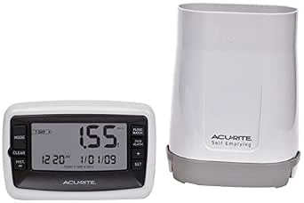 AcuRite Wireless Digital Rain Gauge with Self-Emptying Collector