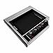 Price comparison product image JUSTOP 2nd Hard Disk Drive Caddy SATA 12.7MM (0.5 inch) for Laptops; add second HDD/SSD to your laptop, replace Optial Drive