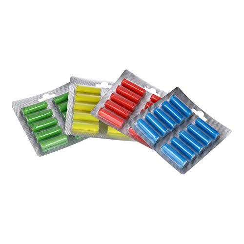 DL-pro 40 varillas aromáticas para aspiradora, prado de verano, limón, brisa marina, rosa