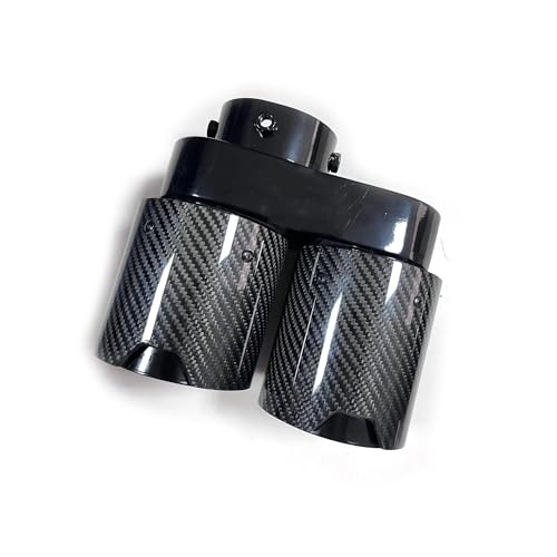 Embout pot d'échappement carbone BMW G05 G06 G07 isolation thermique et sortie sport gauche