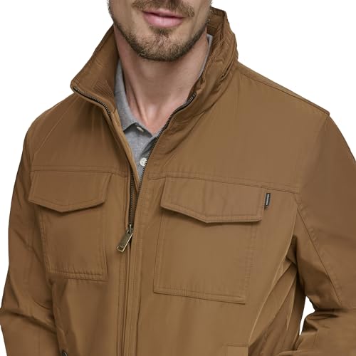 Image of DOCKERS Men's Quilted Lined Flight Bomber Jacket