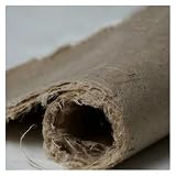 tianwandong Papier bawełniany ręcznie robiony papier morwowy Retro surowy papier Xuan w połowie dojrzały obraz papier do kaligrafii włókno ryżowe Papel(A4 Raw Xuan Paper)