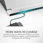 Alienware x14 R2 Gaming Laptop 14" QHD+ 165Hz G-Sync, Intel Core i7-13620H, NVIDIA GeForce RTX 4060 8GB, 32GB RAM, 1TB SSD, Windows 11 Home, AlienFX Backlit US Keyboard, Lunar Silver - Image 3