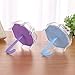 6 Pieces False Eyelashes Box Umbrella Shaped False Eyelash Packaging Box Empty Clear Storage Case Plastic Eyelash Packaging Boxes for False Eyelashes and Candy Storage, Color Random