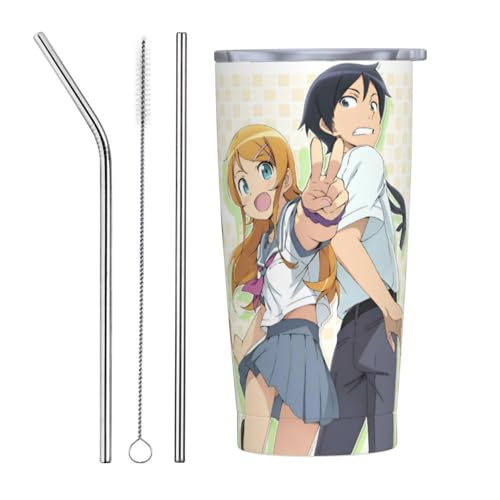 ̖Ȃɉ킯Ȃ Wt R[q[Jbv ^fM }O{g 600ml XeX yʐ݌v Rh~ gїp ItBX oR ʊw  MtgΉ Straw Three-piece Set