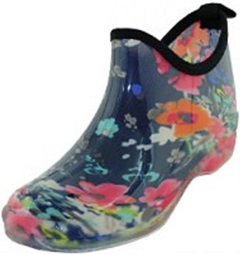 sh18es Shoes8teen Womens Short Rain Boots Prints & Solids