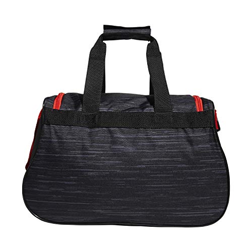 adidas Unisex Diablo Small Duffel Bag, Black Looper/Hi - Res Red/Black, ONE SIZE