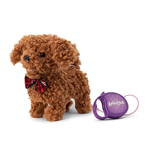 Cockapoo Animigos marche laisse peluche chien interactif autonome
