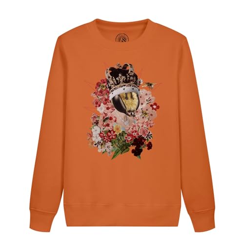 Sweat enfant Reine Elizabeth robuste qui ne déteint pas au lavage avec motif fleurs