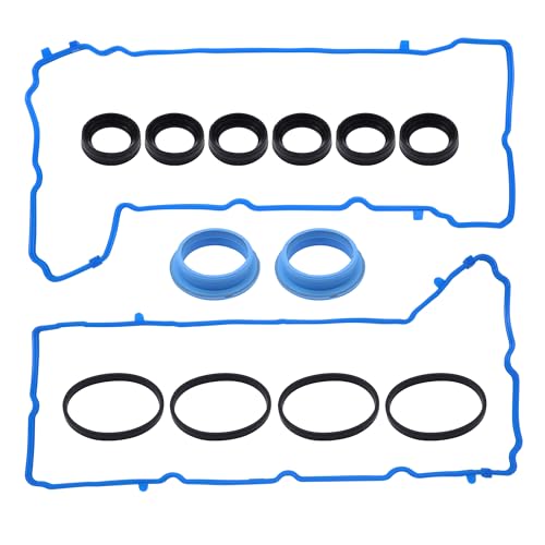 Image of HiSport VS50805R Valve Cover Gasket Seal - Compatible with Dodge Charger Challenger Chrysler 200 300 Town & Country Durango Grand Caravan Cherokee Wrangler Ram 1500 3.2L 3.6L