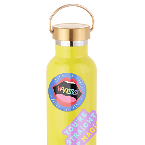 Pegatinas para botellas de agua Hallmark con diseños de orgullo mágico para cuadernos 8