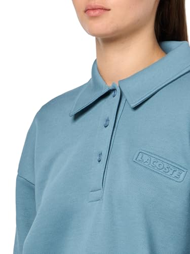 Lacoste Women's Polo Collar Sweatshirt3