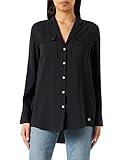Tamaris Damen Utility Bluse APRILLA Schwarz 36
