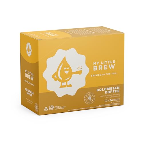 My Little Brew - Colombian, Single Serve K-cup Pod, Compatible with Keurig K-Cup Brewers, 24-Count