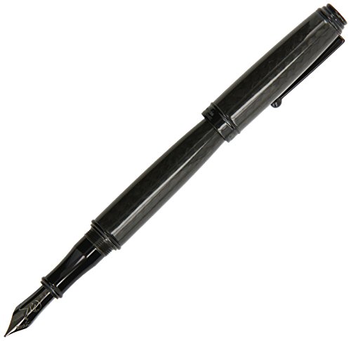 美品モンテベルデ(MONTEVERDE) インベンシア カーボンクローム 万年筆 詳細ページ | 万年筆 ボールペンなど高級筆記具の販売・買取