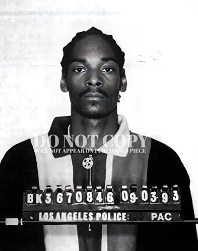 Rapper Snoop Dogg Mugshot 1993 - Photo Légende Musique 20x25