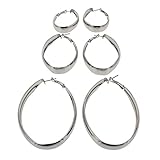 ovale ego c 100 stili di orecchini disponibili presso London Accessories Boutique