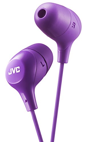 JVC Marshmallow Memory Foam Earbud Violet (HAFX38V)