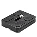 Produktbild Neewer Metal PU-50 Universal-Schnellwechselplatte für Stativ-Kugelkopf schwarz