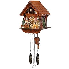 Cuckoo Clock Handcrafted Traditional Black Forest Wood Clock Wall Decor Cuckoo Clock Handcrafted Traditional Black Forest Wood Clock Wall Decor product image