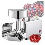 Elektrisches Tomatensieb, kommerzielle Presse und Sieb, aus Edelstahl