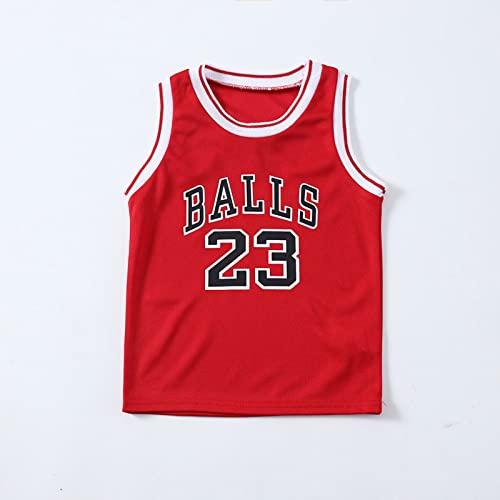 Toddler Kids Sports Shorts Set Baby Boys Girls Jerseys 2 Piece Basketball Tank Top Mesh Shorts Set2